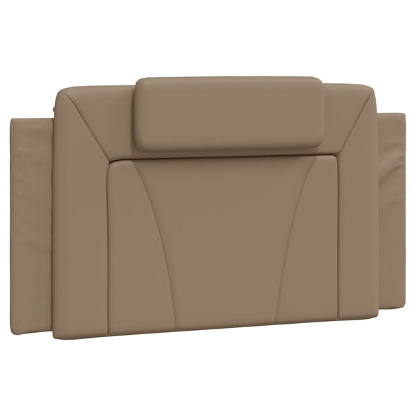 Bettgestell Viana 100x200 cm Cappuccino-Braun mit LED