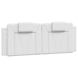 Bettgestell Viana Weiß LED 140x190 cm