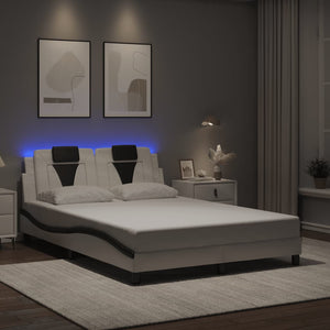 Bettgestell Viana 140x190 cm mit LED
