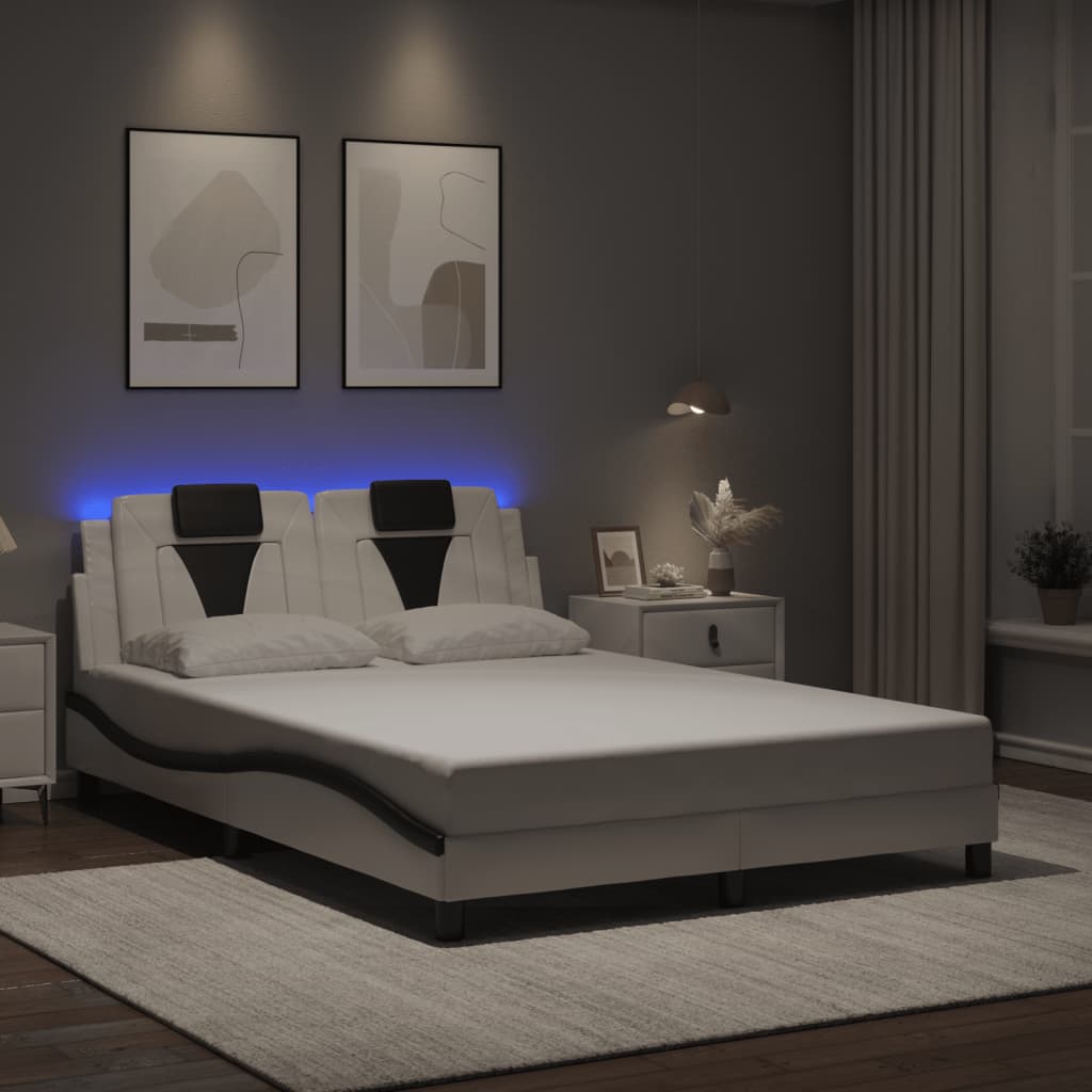 Bettgestell Viana 140x190 cm mit LED