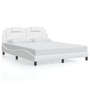 Bettgestell Viana Weiß LED 160x200 cm