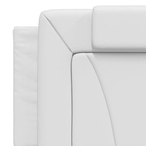 Bettgestell Viana Weiß LED 160x200 cm