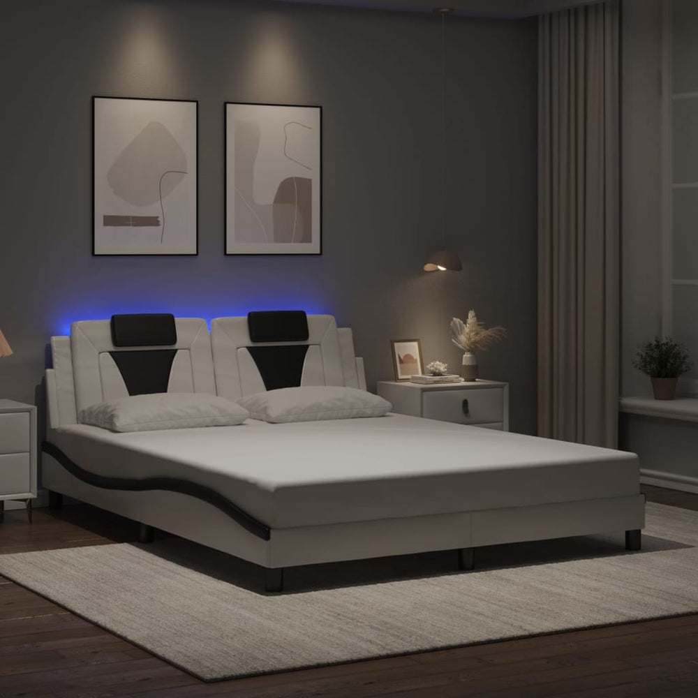 Bettgestell Viana 160x200 cm mit LED