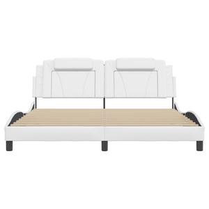 Bettgestell Viana 180x200 cm mit LED