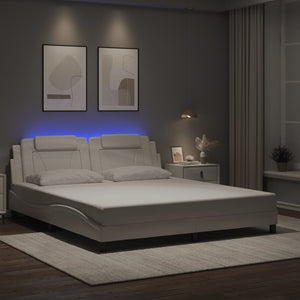 Bettgestell Viana 180x200 cm mit LED