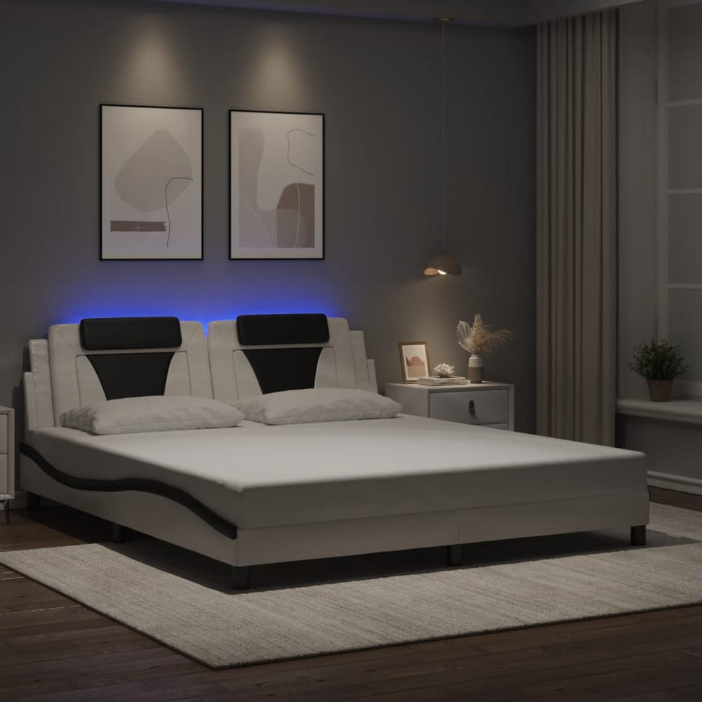Bettgestell Viana 180x200 cm mit LED
