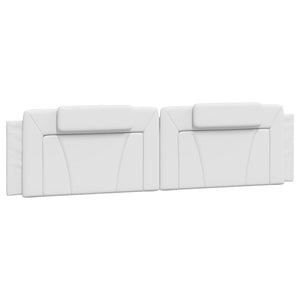 Bettgestell Viana 200x200 cm mit LED Weiß