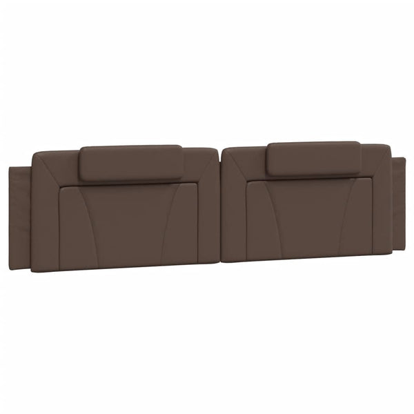Bettgestell Viana Braun 200x200 cm mit LED