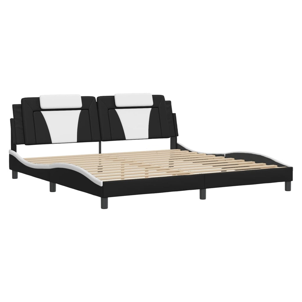 Bettgestell Viana 200x200 cm mit LED