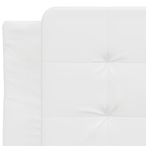 Bettgestell Weiß mit LED 80x200 cm