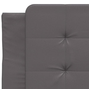 Bettgestell Grau mit LED 80x200 cm
