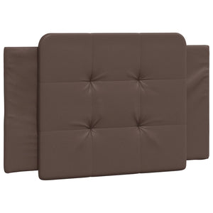 vidaXL LED Bed Frame without Mattress "Zadar" Brown 90x190 cm