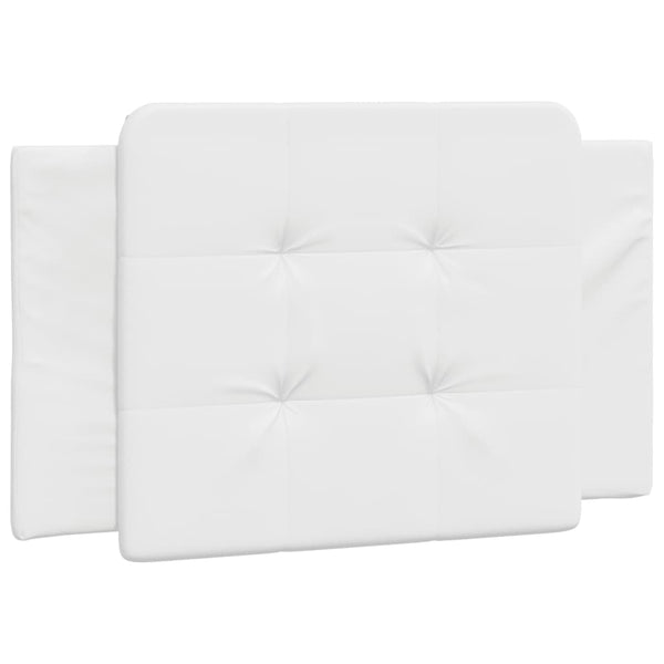 vidaXL LED Bed Frame without Mattress "Zadar" White 90x200 cm
