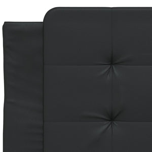 vidaXL LED Bed Frame without Mattress "Zadar" Black 100x200 cm