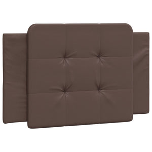 vidaXL Zadar Brown 100x200 cm LED Bed Frame without Mattress
