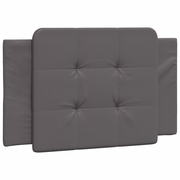 vidaXL LED Bed Frame without Mattress "Zadar" Grey 100x200 cm