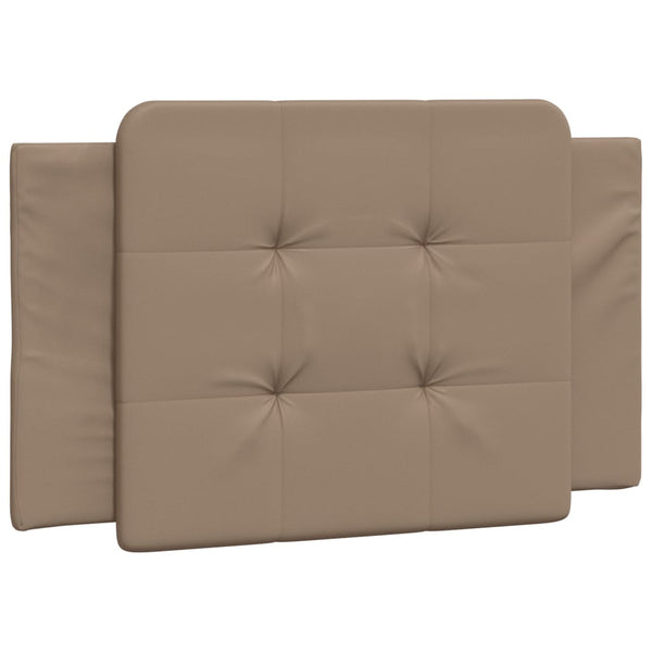 vidaXL LED Bed Frame without Mattress "Zadar" Cappuccino Brown 100x200 cm