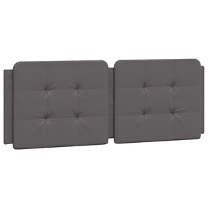 vidaXL LED Bed Frame without Mattress "Zadar" Grey 120x200 cm
