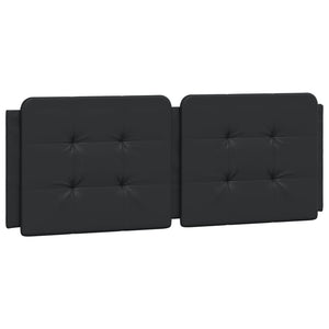 vidaXL LED Bed Frame without Mattress "Zadar" Black 140x190 cm