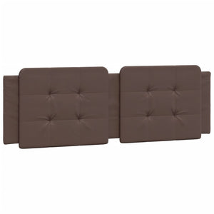 vidaXL LED Bed Frame without Mattress "Zadar" Brown 160x200 cm