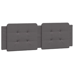 vidaXL LED Bed Frame without Mattress "Zadar" Grey 160x200 cm