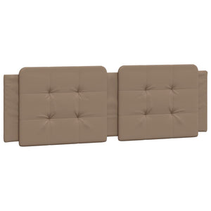 vidaXL LED Bed Frame without Mattress "Zadar" Cappuccino Brown 160x200 cm