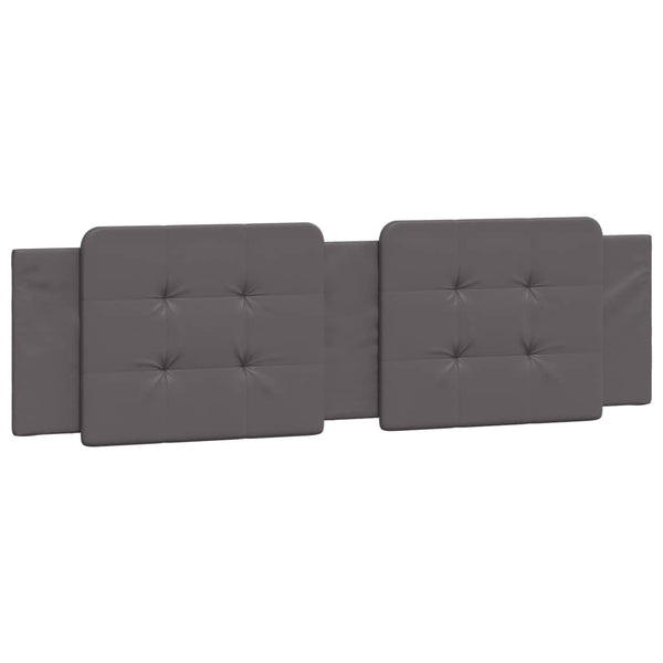 Bettgestell Grau mit LED 180x200 cm