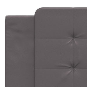 Bettgestell Grau mit LED 180x200 cm
