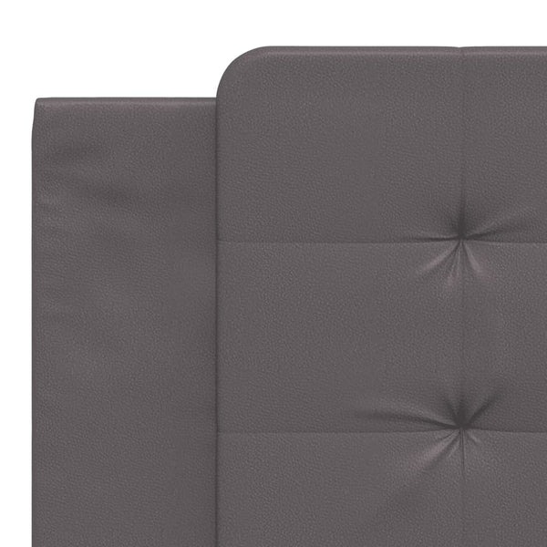 Bettgestell Grau mit LED 180x200 cm