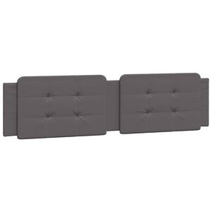 Bettgestell Grau 200x200 cm mit LED