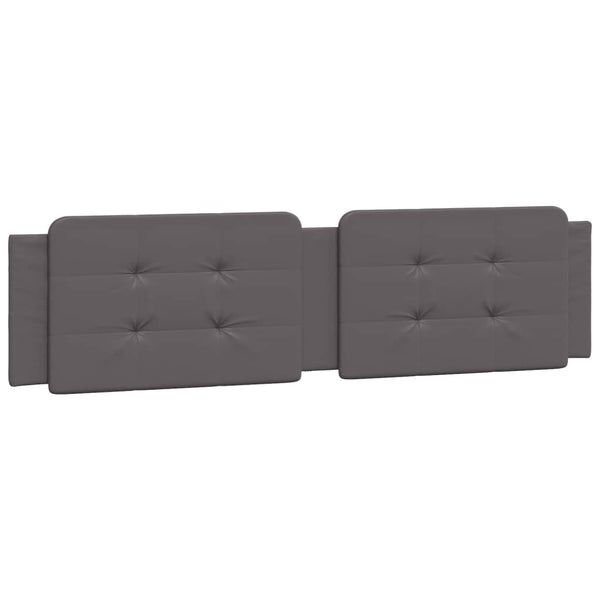 Bettgestell Grau 200x200 cm mit LED