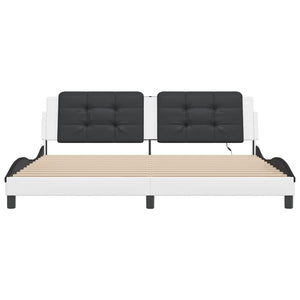 Bettgestell 200x200 cm mit LED Beleuchtung