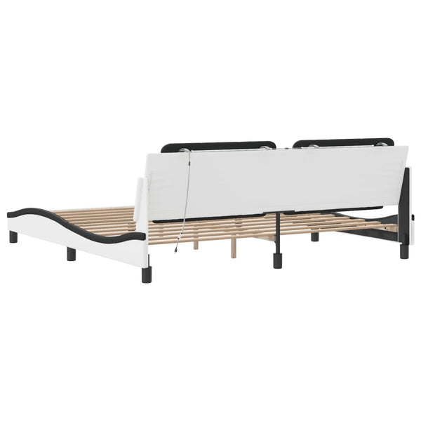 Bettgestell 200x200 cm mit LED Beleuchtung