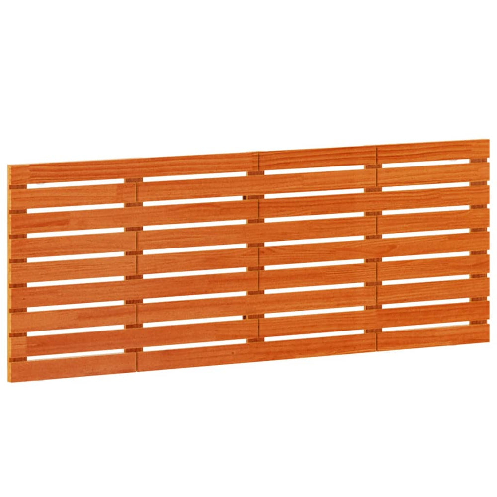 vidaXL Wall Headboard 166x3x63 cm Solid Pine Wood