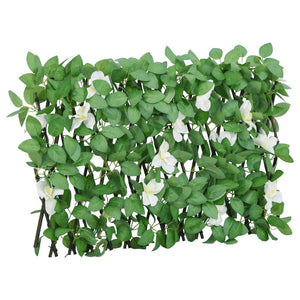 vidaXL Trellis with Artificial Ivy 5 pcs. Extendable 180x30 cm
