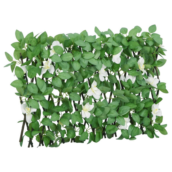 vidaXL Trellis with Artificial Ivy 5 pcs. Extendable 180x30 cm
