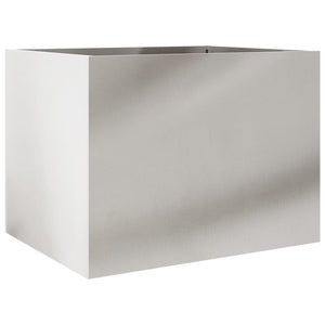 vidaXL Planter Silver 62x47x46 cm Stainless Steel