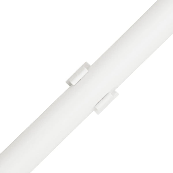 vidaXL Installation Pipes with Clips Ø20 mm 30 m PVC