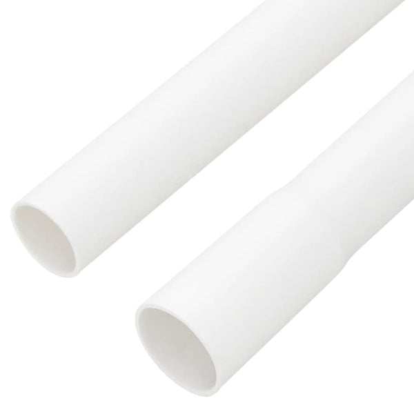vidaXL Installation Pipes with Clips Ø25 mm 10 m PVC