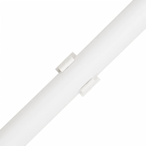 vidaXL Installation Pipes with Clips Ø25 mm 10 m PVC