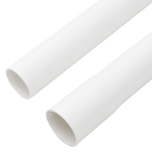 vidaXL Installation Pipes with Clips Ø30 mm 30 m PVC