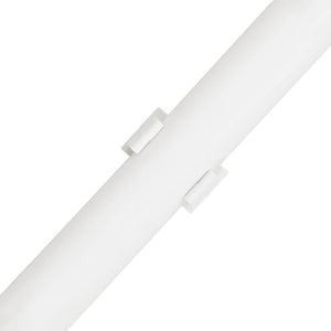vidaXL Installation Pipes with Clips Ø30 mm 30 m PVC