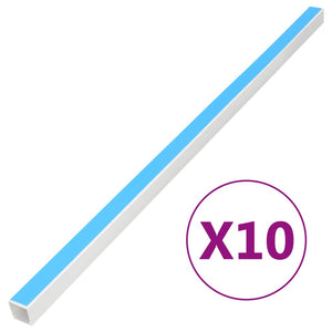 vidaXL Cable Ducts Self-Adhesive 15x10 mm 10 m PVC