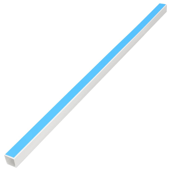 vidaXL Cable Ducts Self-Adhesive 15x10 mm 10 m PVC