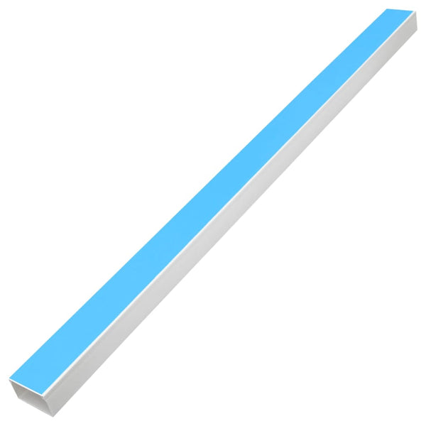 vidaXL Self-Adhesive Cable Ducts 50x25 mm 10 m PVC