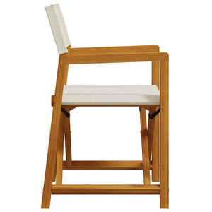 vidaXL Folding Garden Chairs 6 pcs. Cream Fabric