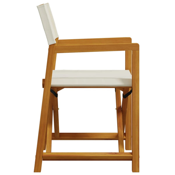 vidaXL Folding Garden Chairs 6 pcs. Cream Fabric
