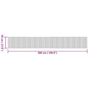 Bambus Teppich Natur 70x500 cm