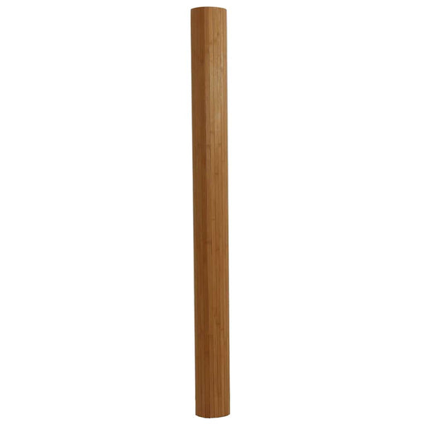 Brauner Bambus Teppich 80x500 cm