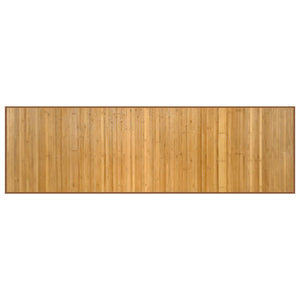 vidaXL Rectangular Rug Natural 60x200 cm Bamboo
